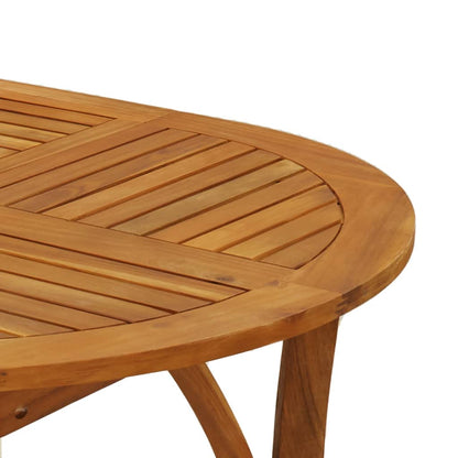 Garden table 200x90x75 cm solid acacia wood