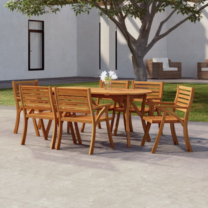 Garden table 200x90x75 cm solid acacia wood