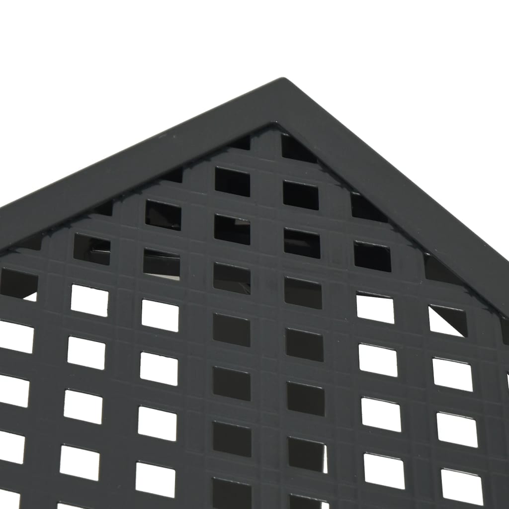 Garden table anthracite 165x80x72 cm steel