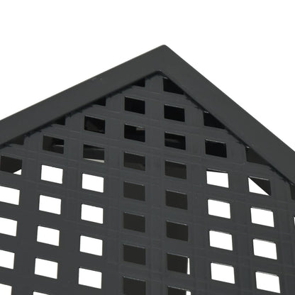 Garden table anthracite 165x80x72 cm steel