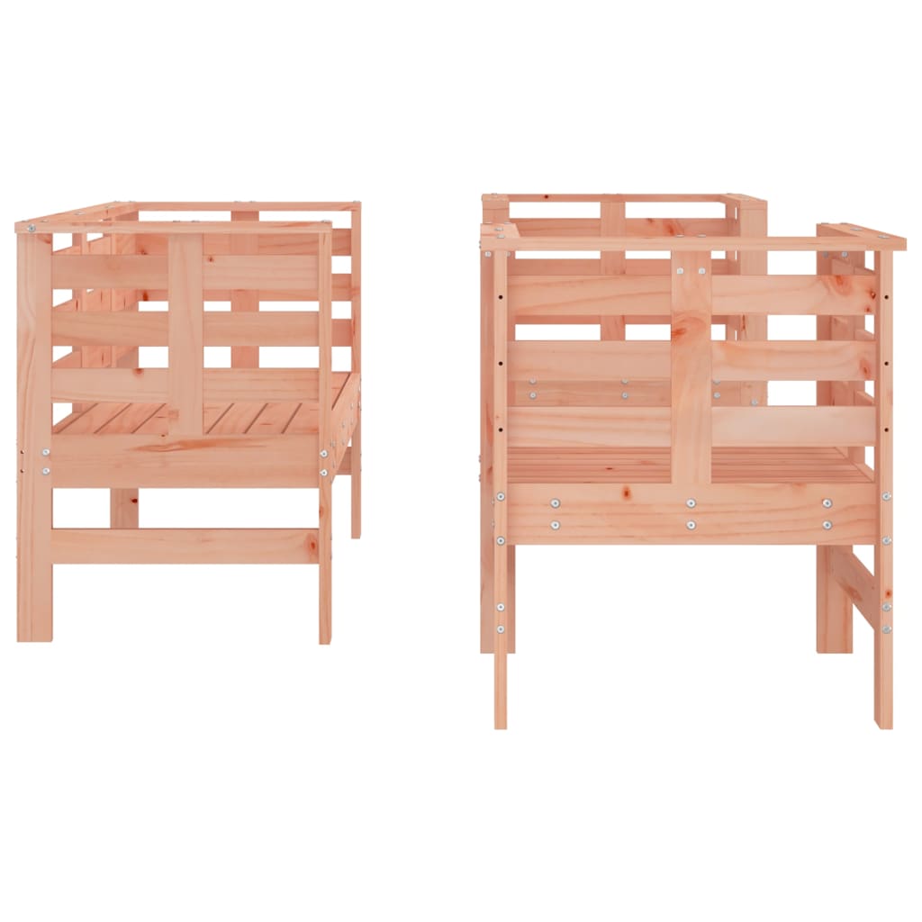 3-piece garden lounge set solid Douglas fir