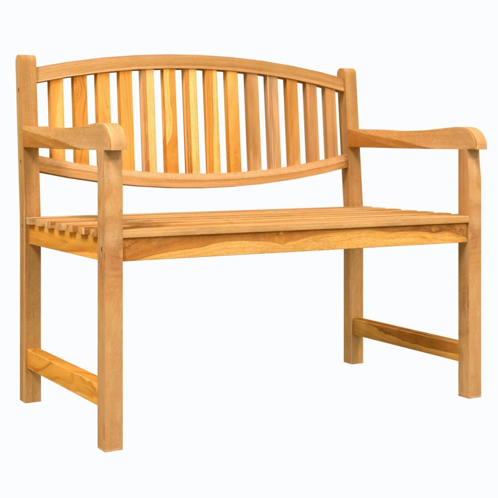 Garden bench 114x59x87 cm solid teak wood
