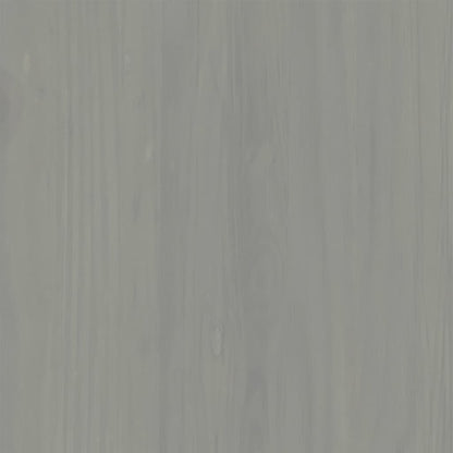 TV-Schrank VIGO Grau 156x40x40 cm Massivholz Kiefer