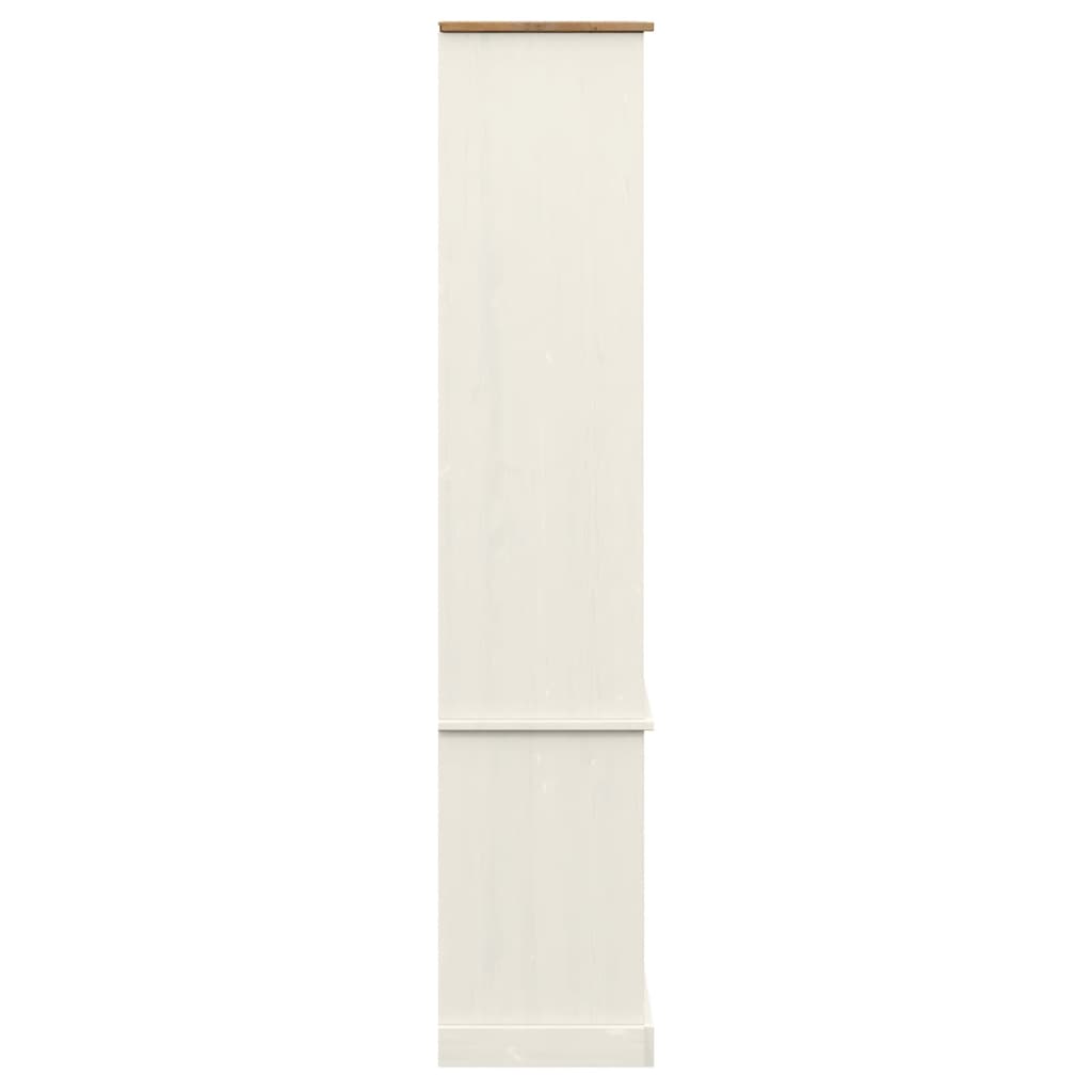 Bookcase VIGO white 85x35x170 cm solid pine