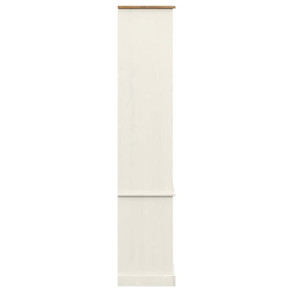 Bookcase VIGO white 85x35x170 cm solid pine