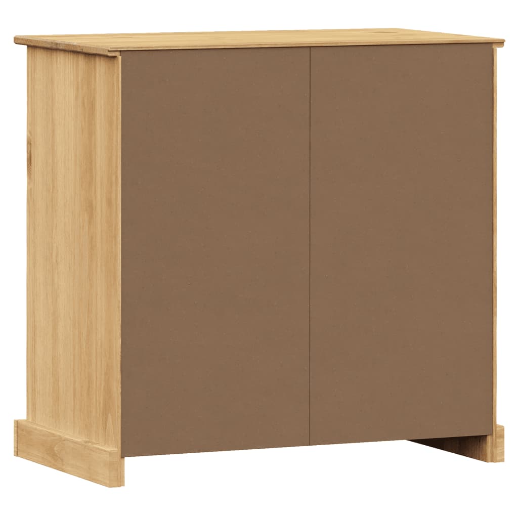 Sideboard mit Schubladen VIGO 78x40x75 cm Massivholz Kiefer