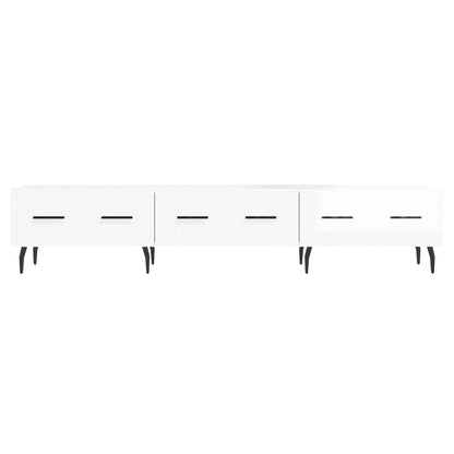 TV-Schrank Hochglanz-Weiß 150x36x30 cm Holzwerkstoff