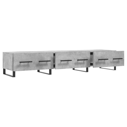 TV komoda beton siva 150x36x30 cm od drva