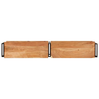 TV-Schrank 180x30x40 cm Massivholz Akazie