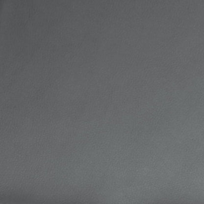 Relaxing chair with footstool grey imitation leather