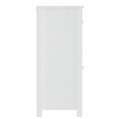 Bathroom cabinet BERG white 40x34x80 cm solid pine
