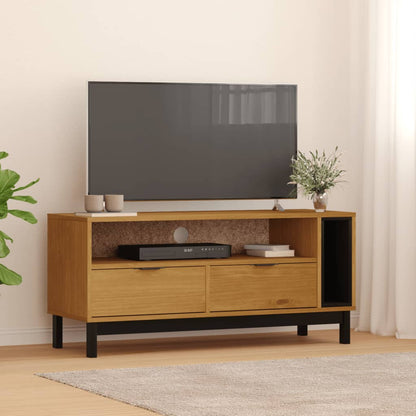 TV cabinet FLAM 110x40x50 cm solid pine