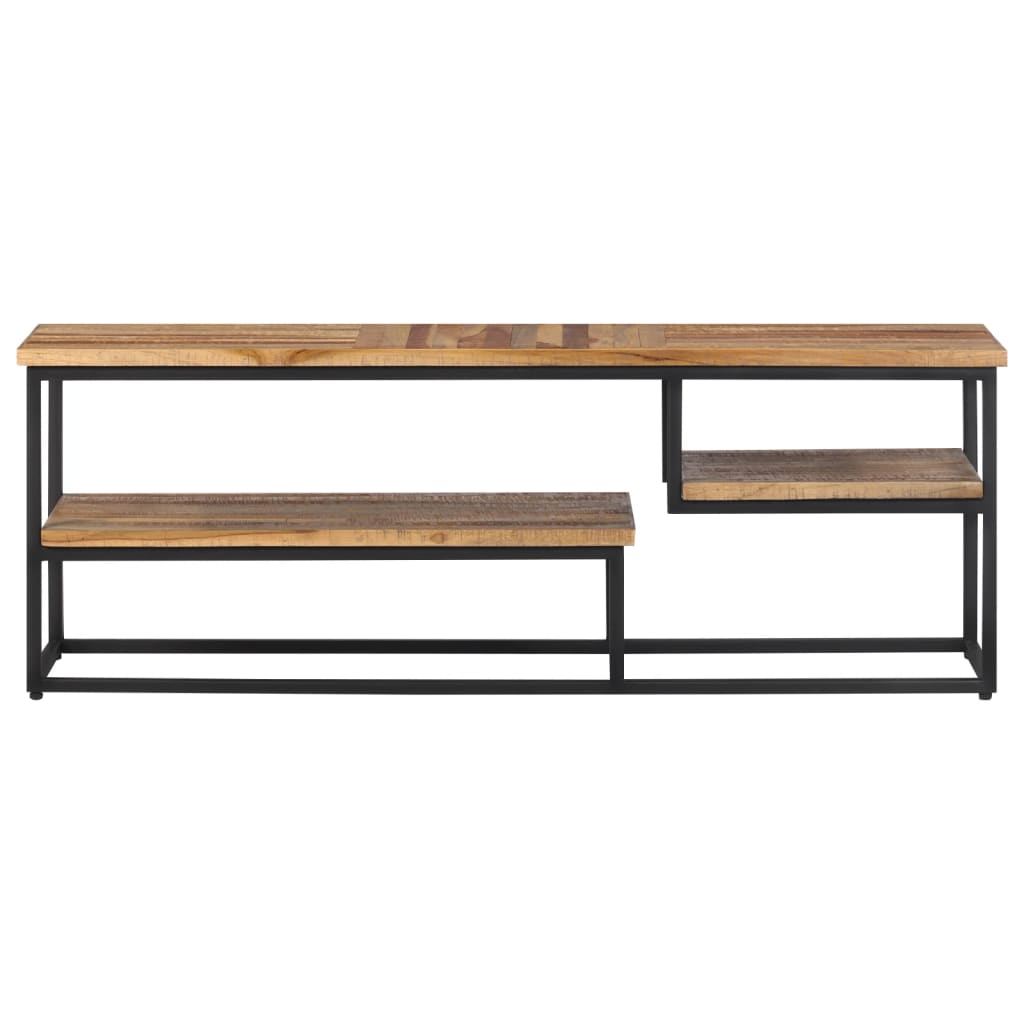 TV cabinet 110x30x39 cm Recycled solid teak wood