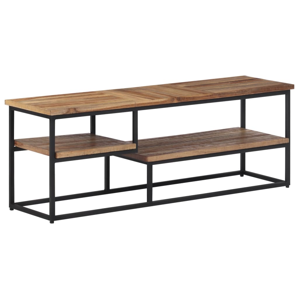 TV cabinet 110x30x39 cm Recycled solid teak wood