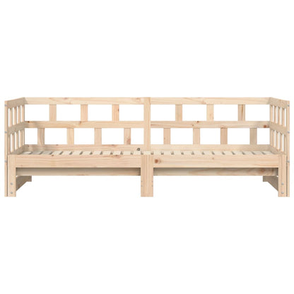 Daybed extendable 80x200 cm solid pine wood
