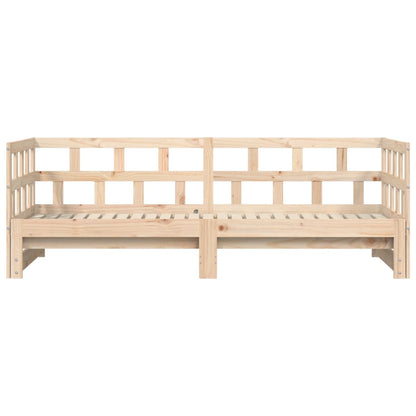 Daybed extendable 90x190 cm solid pine wood