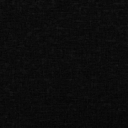 3-Sitzer-Sofa Schwarz 180 cm Stoff