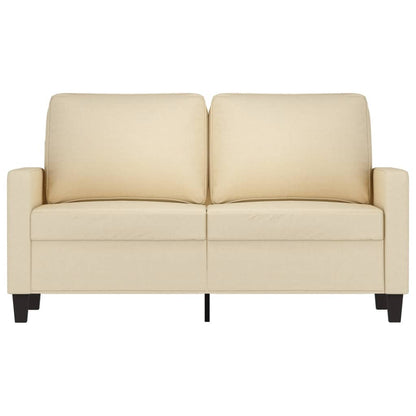 Sofa 2 sjedala krem ​​120 cm štof