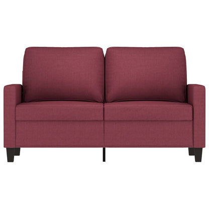 Dvosjed vinsko crvena 120 cm tkanina