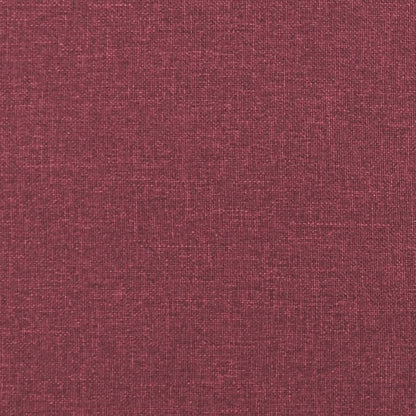 Trosjed vinsko crvena 180 cm tkanina