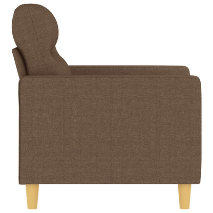 Sofa fotelja smeđa 60 cm štof