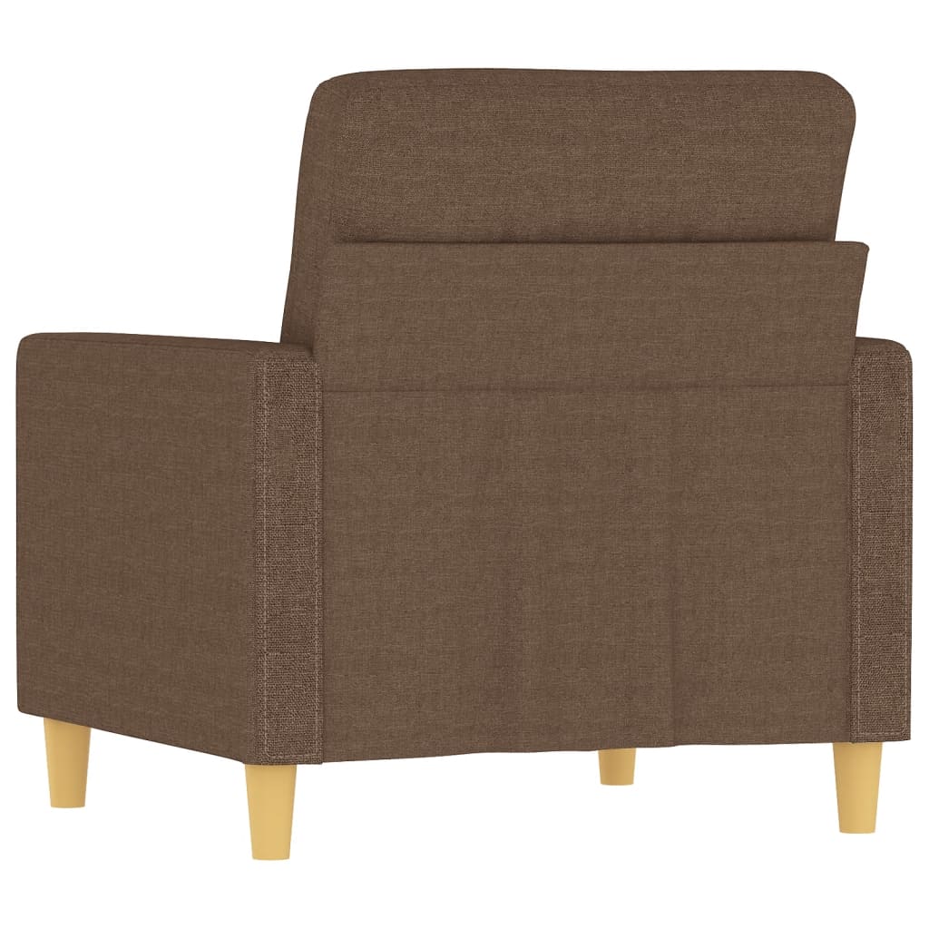 Sofa fotelja smeđa 60 cm štof
