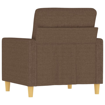 Sofa fotelja smeđa 60 cm štof