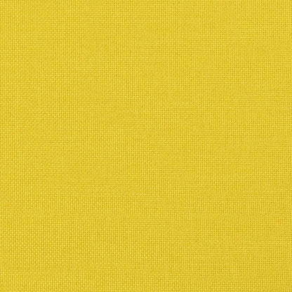 3-Sitzer-Sofa Hellgelb 180 cm Stoff