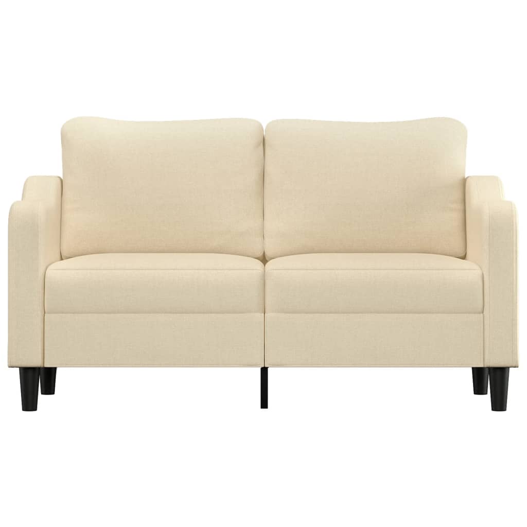 Sofa 2 sjedala krem ​​140 cm štof