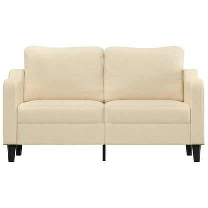 Sofa 2 sjedala krem ​​140 cm štof