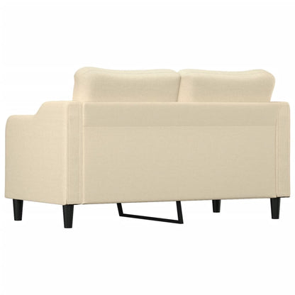 Sofa 2 sjedala krem ​​140 cm štof