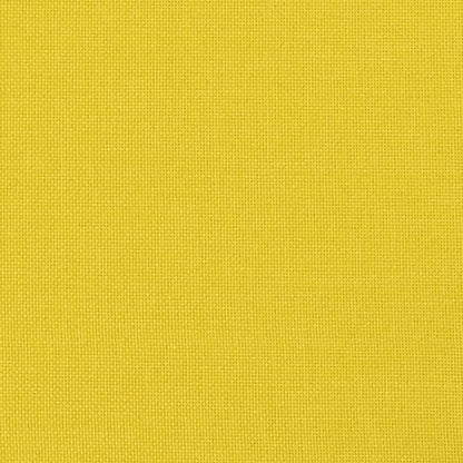 Armchair light yellow 60 cm fabric