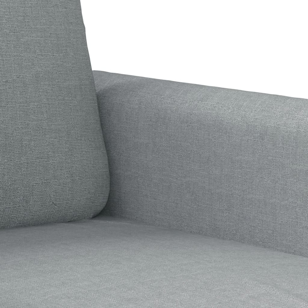Armchair light grey 60 cm fabric