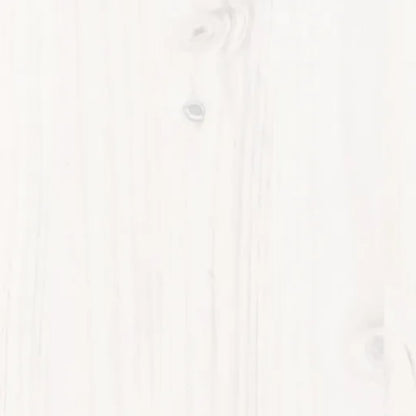 Krevet bijeli 80x200 cm puno borovo drvo